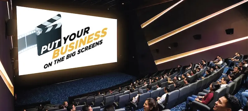 On-Screen Cinema Ads